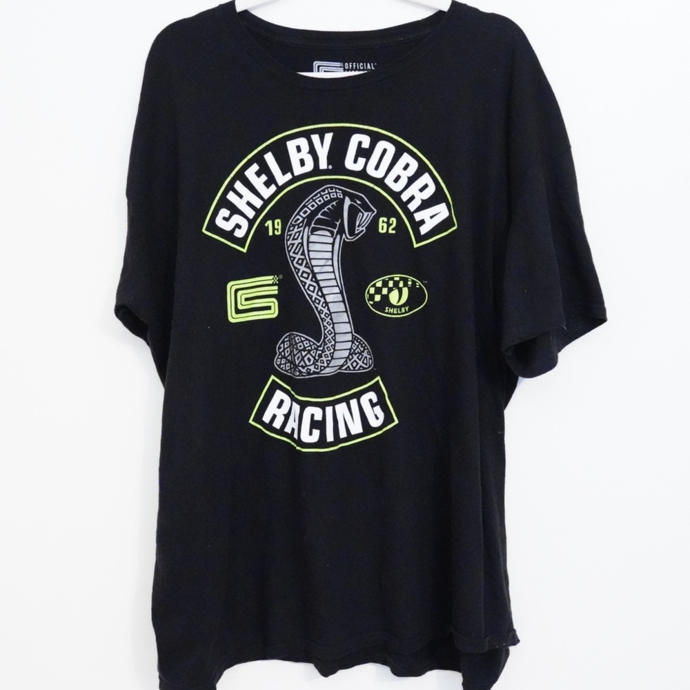 SHELBY COBRA RACING CAR T-SHIRT